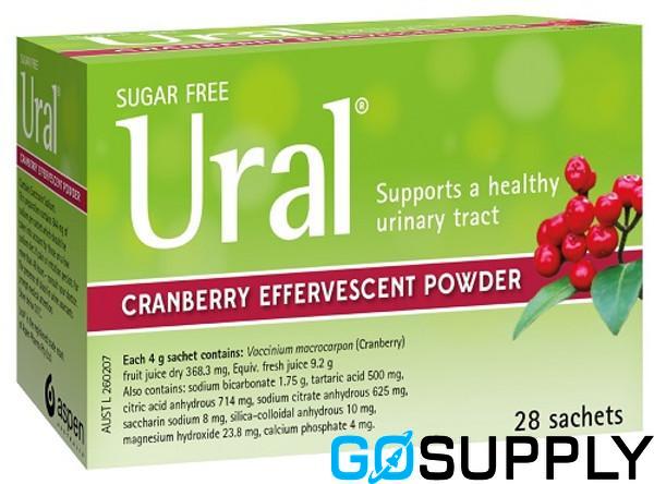 Ural Cranberry Sachets - Pack Size: 28 X 4g