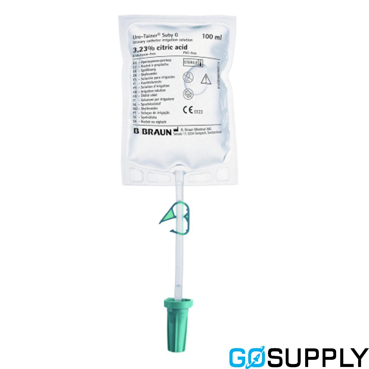 Uro-Tainer® - Suby G - Volume: 100ml Concentration: Citric acid 3.23%