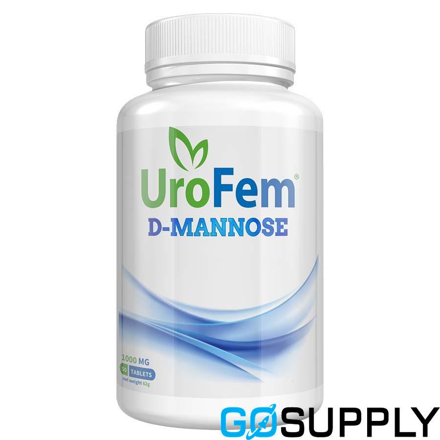 UroFem - D-Mannose - Dosage: 1000mg Pack Size: 50 tablets