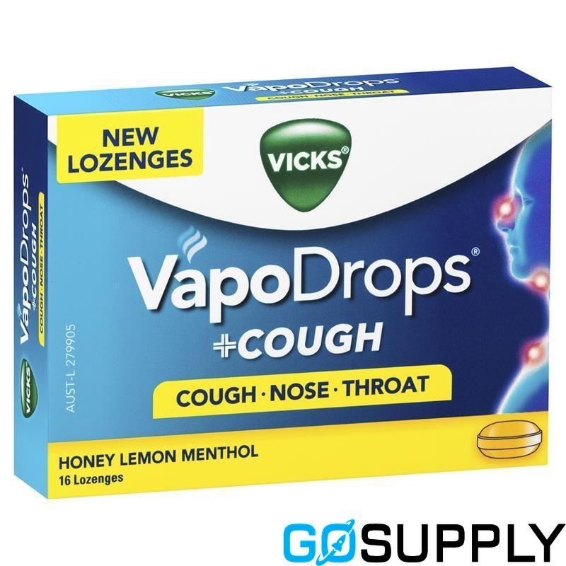 VICKS VAPODROPS - Flavour: HNYLMN Pack Size: 16