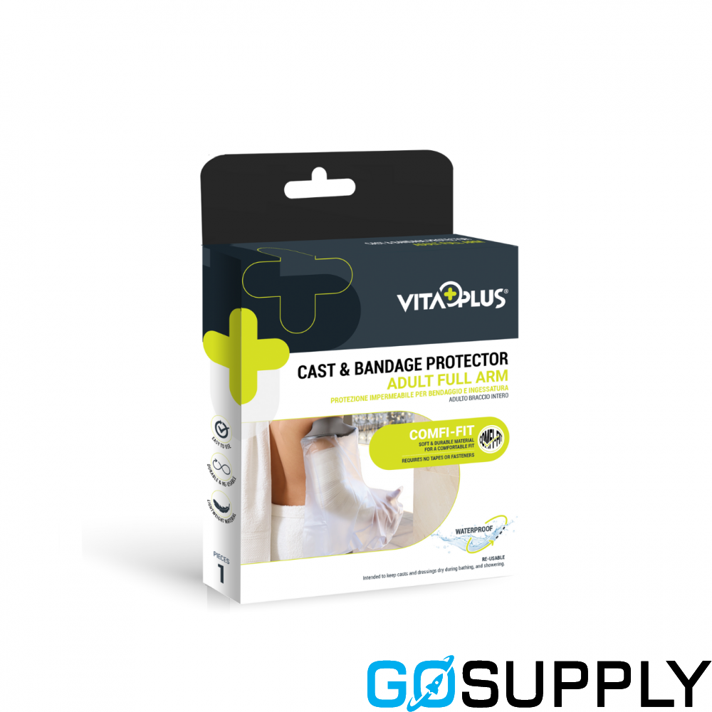 VITAPLUS CAST BANDAGE PROTECTOR - Type: Adult Full Arm