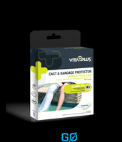 VITAPLUS CAST BANDAGE PROTECTOR - Type: Adult Full Leg