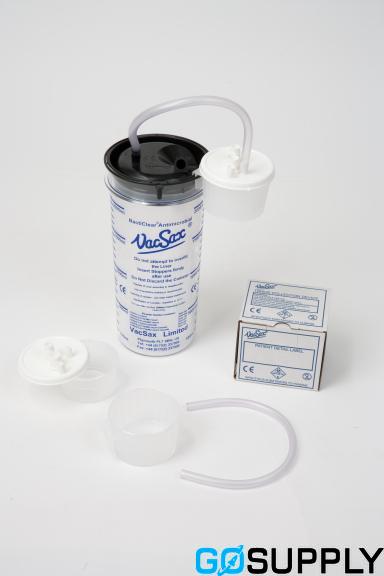 Vac sax liner (wall suction canister)