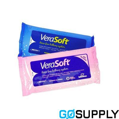 Verasoft Bath Wipes Antibacterial