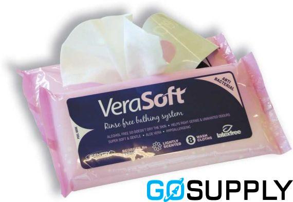 Verasoft Bath Wipes Antibacterial