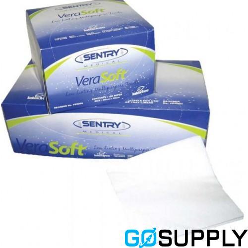  Verasoft Dry Wipes Low Lint 35cmx30cm