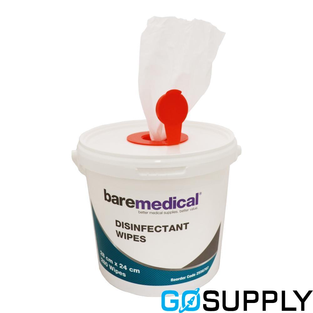 WIPE DISINFECTANT - Size: TUB 280 28CM X 24CM