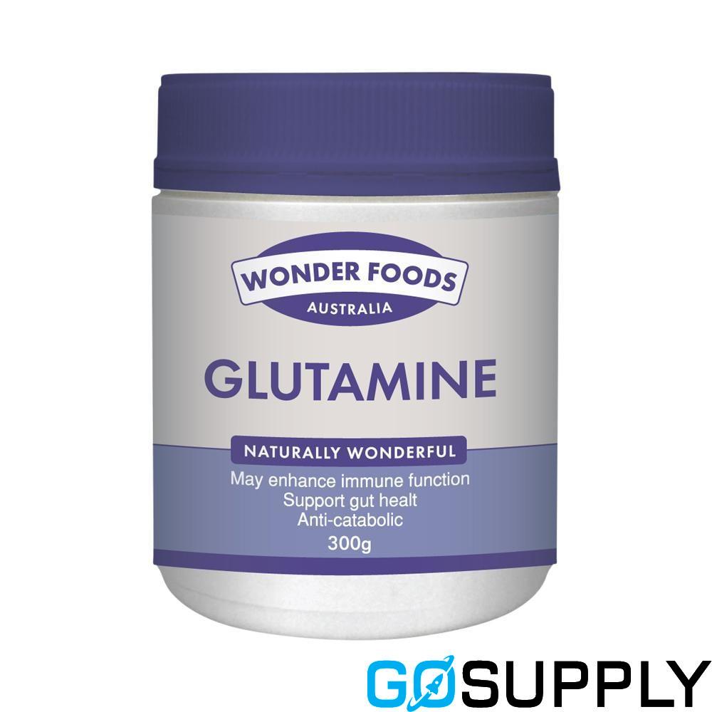 WONDER FOODS - Type: GLUTAMINE Weight: 300G