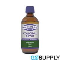 WONDER FOODS COLLOIDAL SILVER - Volume: 500ML Concentration: 50PPM