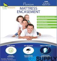 Waterproof Mattress Protector - Size: King Quantity: x1