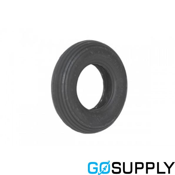 Wheelchair tyre - Size: 200x50 Type: Black Solid