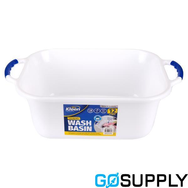 Xtra Klean Wash Basin Rect with Handles 12ltr