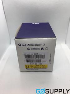 BD MICROLANCE 3 NEEDLE - Gauge: 30G Length: 1/2' Pack Size: 100 - Single