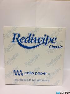 CELLO REDIWIPE CLASSIC CLOTHS WHITE, 100