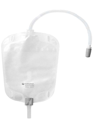 Conveen Security+ leg bag - Type: Sterile Volume: 500mL