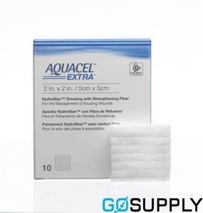 AQUACEL EXTRA DRESSING - Size: 5CM X 5CM Pack Size: 10