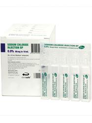 Sodium Chloride For Injection - Concentration: 0.9% Volume: 10ml Pack Size: Box/50 - Box (50 Single)