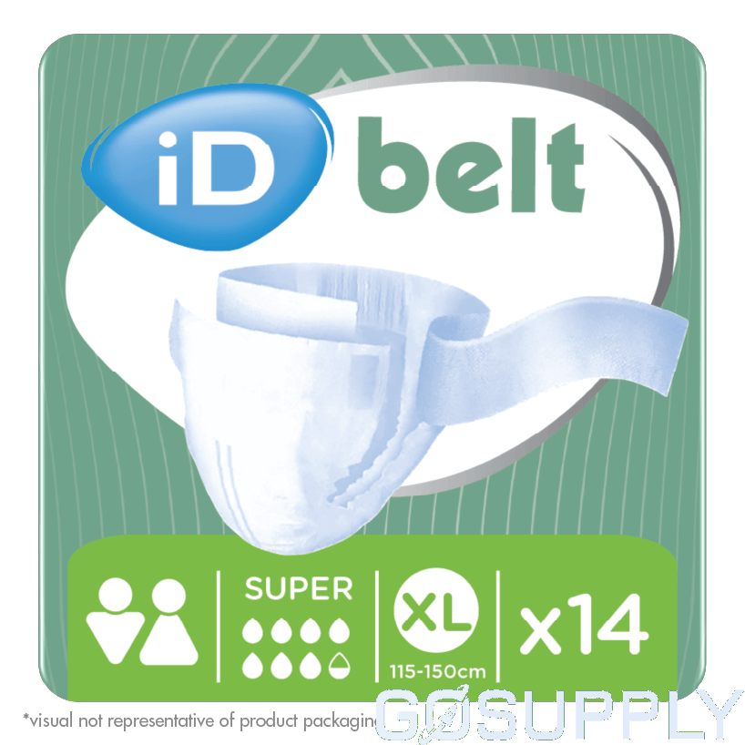 iD Belt Super - Size: XL Waist: 115-150cm Pack Size: 4x14