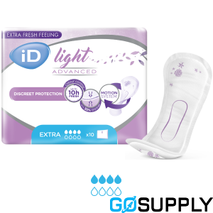 iD Expert Light Incontinence Pads (500ml · Extra)