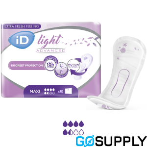 iD Expert Light Incontinence Pads (668ml · Maxi)