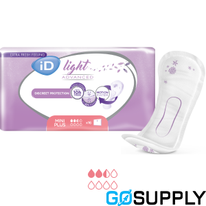 iD Light Incontinence Pads (260ml · Mini Plus)