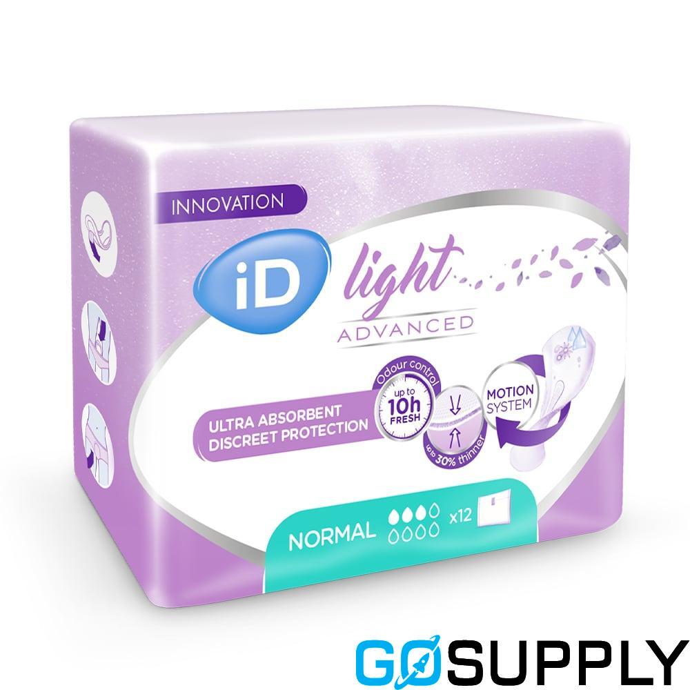 iD Light Incontinence Pads (295ml · Normal)