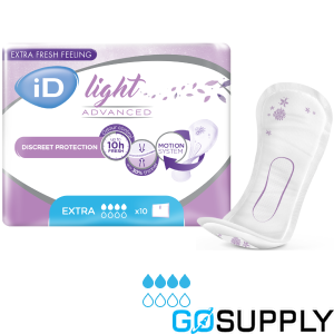 iD Light Incontinence Pads (500ml · Extra)