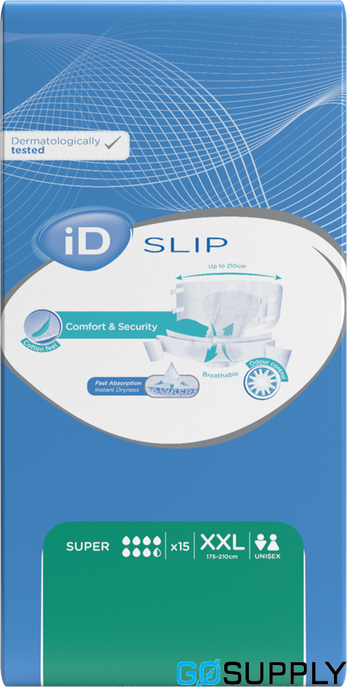 iD Slip Bariatric Super - Size: XXL Capacity: 3200ml