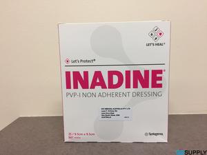 INADINE PVP-I NON ADHERENT DRESSING 9.5CM X 9.5CM, 25