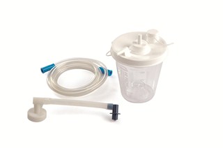 LAERDAL LCSU 4 - Volume: 800ML Type: DISPOSABLE CANISTER WITH TUBING