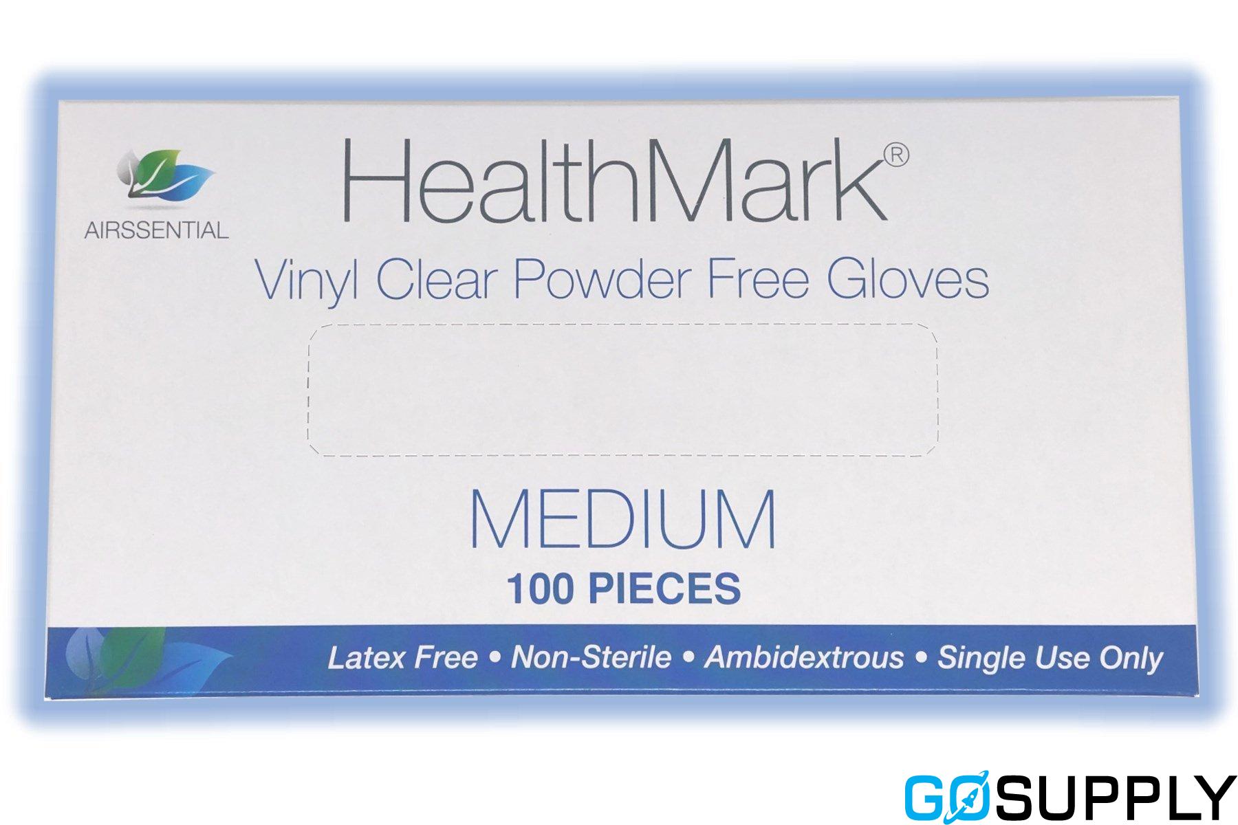 VINYL CLEAR POWDER FREE GLOVES