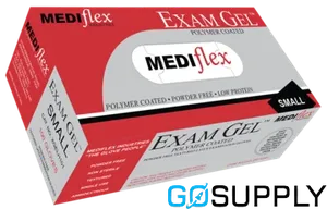 EXAMGEL LATEX GLOVES - Type: POWDER FREE Size: SMALL Pack Size: 100 - Packet (100 Single)