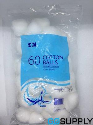 S&M COTTON WOOL BALLS 35G, 60