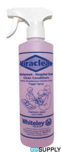 Viraclean ph Neutral Hospital Grade Disinfectant - Volume: 500mL Type: Spray Bottle - Single